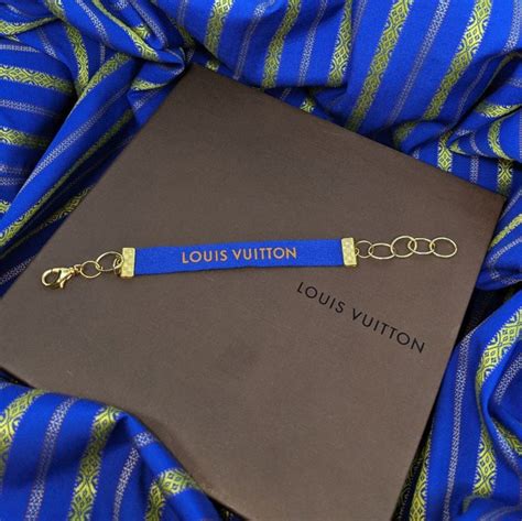 louis vuitton ribbon bracelet